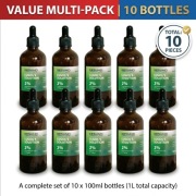 10 sztuk hurt Płyn Lugola 2% 100 ml - jod czysty GESUNDLAND