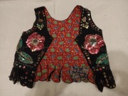 Kamizelka serdaczek z cekinami