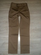 SPODNIE BEŻOWE RAINBOW NOWE 34/36 XS/S