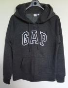GAP damska szara bluza z kapturem M grafit NOWA