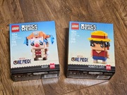 Lego 40799 + 40800 BrickHeadz Monkey D. Luffy i Klaun Buggy
