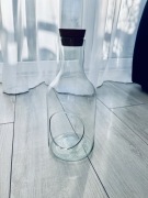 Słoik do lasu w szkle las w słoiku 35cm korek