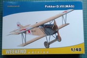 Fokker D.VII (MAG) 1/48 Eduard Weekend edition