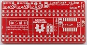 Płytka PCB modułu Lumafix rev. 1.2 albo rev. A do Commodore C64