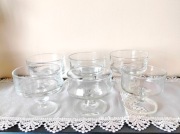 Pucharki szklanki kieliszki na lody 6szt