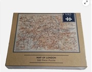 Puzzle Mapa Londynu 500 elementów 48cm x 34cm