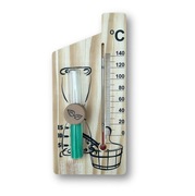 Termometr do sauny i licznik czasu piasku