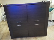 Stolik komoda + stolik kawowy wenge