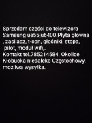 Części do Tv Samsung ue55ju6400