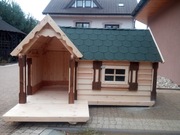 buda dla dużego psa rękodzieło 