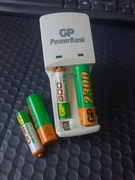 Ładowarka baterii GP + baterie
