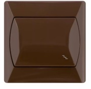Wyłącznik Schodowy OSPEL AKCENT brąz ŁP-3A/24