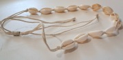 Naszyjnik z muszelek, regulowany