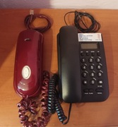 Telefony stacjonarne 2szt Maxcom KXT100 +gratis York 50 