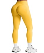 Bezszwowe spodnie damskie z wysoką talią fitness