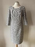 Sukienka w groszki HEXELINE rękaw 3/4 roz. S