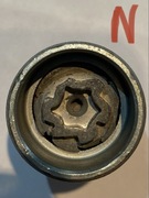 Oryginalna złodziejka do kół vw Audi