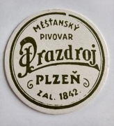 PODSTAWKA POD PIWO  > PILSNER URQUELL <  