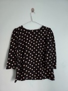 Bluzka z kropki grochy