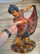 Stara Figurka Tancerka ogrodowa? Ok 50 cm wysokości Figura