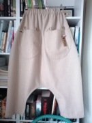 BY BARSKA SPODNIE BAGGY 100% NATURALNEJ WEŁNY KROKI UNIKAT! L/XL 