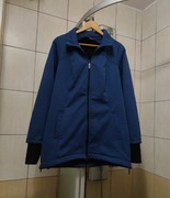 bluza kurtka damska L softshell niebieska błękitna granatowa bluza hoodie k