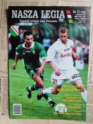 Plakat Legia Warszawa 2001 Kowalczyk Magiera