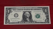 USA banknot 1 dolar one dollar 2017 seria G stan bankowy