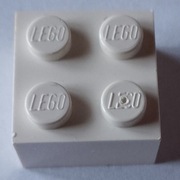 Lego 3003 Biały klocek 2 x 2 4162,6562 7szt