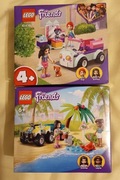 Lego friends dwa zestawy 41439 41697 żółwie i koty