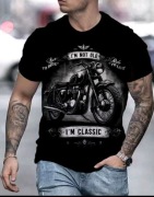 Koszulka t-shirt męski z grafiką 3D rozm. L