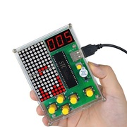 Zestaw do samodzielnego montażu i nauki lutowania: konsola gier retro