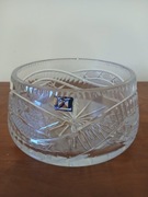 Misa, waza kryształ duża Huta Julia 20 cm. Nieużywana z naklejką