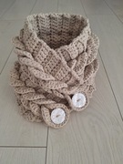SZYDELKOWY KOMIN Z WARKOCZEM HANDMADE