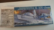 Niemiecki schnellboot S100 + blachy Eduard