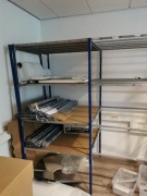 Komplet regałów modułowych 100x100x200 8/9 sztuk faktura