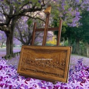 Płaskorzeźba 40x23cm Ostatnia Wieczerza Obraz Na Ścianę GIPS COŚ PIĘKNEGO