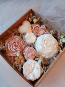 Świece sojowe box upominek prezent 