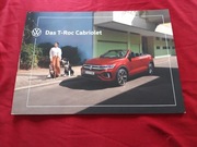 2025 VW T-ROC CABRIOLET Prospekt niemiecki 7 / 2024