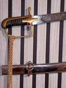 Szabla oficerska z pochwą 