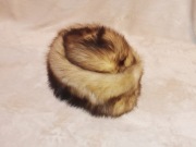 Czapka z futra naturalnego 56,5 cm 