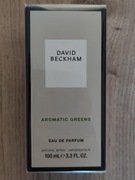 DAVID BECKHAM AROMATIC GREENS ORYGINALNE FOLIA MĘSKIE WIOSNĘ EDP NOWE 100ML
