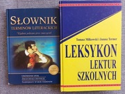 Słownik terminów literackich + Leksykon lektur szkolnych