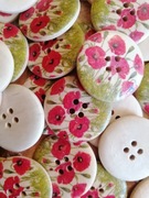 guzik drewniany 30 mm