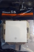 Łącznik Krzyżowy SIMON15 biały - nowy