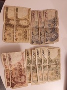 Banknoty NBP 50,100,500,1000 polskich złotych