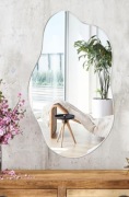 Lustro ozdobne, nieregularne samoprzylepne boho / loft