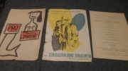 Archiwalny program Teatru Satyryków "Syrena" w Warszawie sezon 1955/56