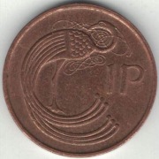 Irlandia 1 penny pens 1995 - 20,32 mm - nr 1