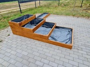 Warzywniak,  skrzynia ogrodowa, zielnik 100x200, zaimpregnowany